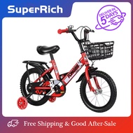 SuperRich Kids Bike with Back Seat Balanced, Wheel 3 Tires Balance Tricycle for Kids