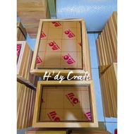 KAYU A3 Size 3D Frame / Wooden Frame Box