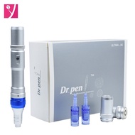Rentas Sempadan Dr Pen A6 Peranti Microneedling Elektrik Infusi Serum Muka MTS Beauty Pen Peremajaan