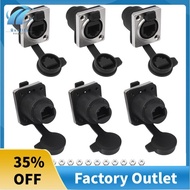 RJ45 Waterproof Network Connector Female to Female Ethernet Connector RJ45 Ethernet Connector RJ45 C