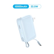 [CCC] VINKO V13 Powerbank 10000mah PD22.5W Fast Charge พาวเวอร์แบงค์ แบตสำรองมีขาปลั๊ก สายในตัว for 