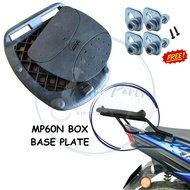 GIVI BOX BASEMENT PLATE MP60N ORIGINAL GIVI BOX BASE PLATE MP60N ORIGINAL GIVI BOX PAPAN PLASTIK MP6