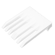 [dar]-52Pcs/Lot Piano Accessories White Piano Keytop Repair Parts for Piano(5.1mm)