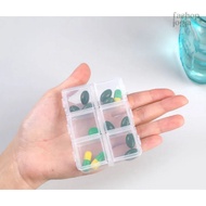Plastic Storage Jewelry Box 6 Grids 1 PCS - HK6