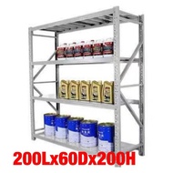 SG Local Seller / Anti-Rust Heavy Duty Metal Rack Storage Rack Storage Shelving for Both Household a