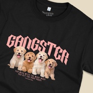 Gangster Golden Print T-Shirt
