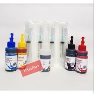 Tinta Canon TS307 iP2870 ip2770 Set Lengkap dengan Cleaner