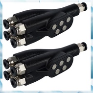 [W F S B] For  Lab  Connector 4-In-1 PTFE Adapter Pipe Expansion Port for  X1 X1C P1P P1S A1 A1min