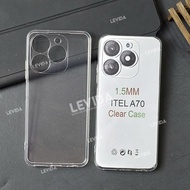 Itel A49 Itel A70 Itel A50 Soft case Clear 2.0mm Case Bening Itel A49 Itel A70 Itel A50 CH-01