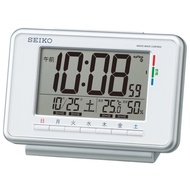 Seiko Clock Seiko Clock Alarm Clock Radio Wave Digital Weekly Alarm Calendar Comfort Temperature Hum