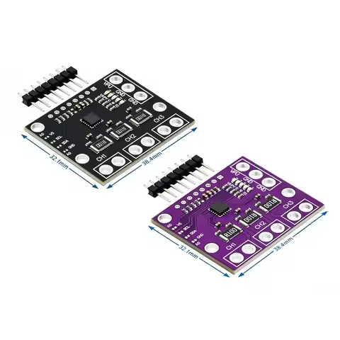 I2C SMBUS INA3221 Triple-Channel Shunt Current Power Supply Voltage Monitor Sensor Board Module Repl