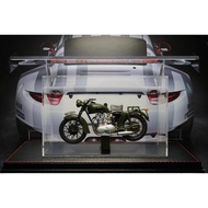 [Ready Stock] Brand New Ready StockCORGI 1: 12 CC08501 Triumph TR6 Motorcycle Alloy ModelArmy Green 