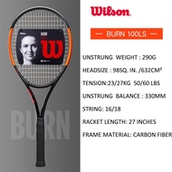 New★★ Wilson Tennis Racket Burn 100LS Series Single Professional Training Full Carbon