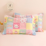 Dansunreve 1pc Cotton Kid Pillowcase Soft Breathable Pillow Case 30x50cm/40x60cm Dinosaur/Rabbit Env
