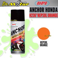 ANCHOR H236* H236 H 236 Repsol Orange MOTORCYCLE SERIES Can Spray Paint Cat Spray Tin HONDA EX5 DREAM C70 GBO