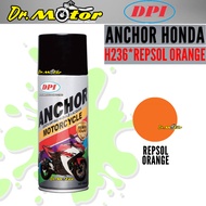 ANCHOR H236* H236 H 236 Repsol Orange MOTORCYCLE SERIES Can Spray Paint Cat Spray Tin HONDA EX5 DREA