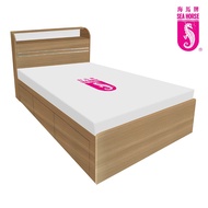 SEA HORSE Bed Frame with 3 Drawers with Head-box Bed Frame (YHT-BED-N-HB)