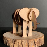 3D立體動物拼圖 大象Elephant