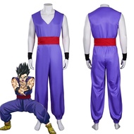 Son Gohan Cosplay Anime Son Gohan Costume for Boys and Adults