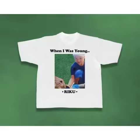 NCT WISH Concert When I Was Young with The Same Loose Summer Fashion Women T-shirt Short-sleeved Rou