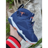 Hot sale Air Jordan 7 Retro Deep Orchid/Orange Men's Running Shoes AJ7 Basketball Shoes