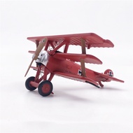 WLTK WWI German FOKKER DR.1 Fighter RED BARON 1/72 Diecast Airplane Aircraft Model
