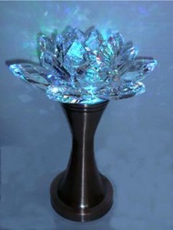 LED 0.5W 水晶蓮花燈多色，漸變七彩 $380-688