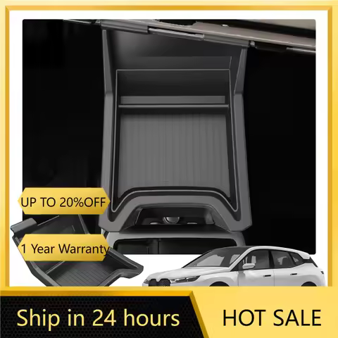 NEW Car Central Storage Box for BMW iX I20 EV 2022 2023 2024 2025 LHD Central Control Container Auto
