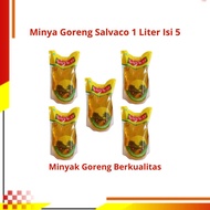 [PAKET HEMAT ISI 5] Minyak Goreng Salvaco 1 Liter PROMO MURAH/ Salvaco 1 Liter Minyal Goreng PROMO M