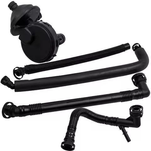 5 Pc Crankcase Vent Valve & Breather Hose Kit for BMW 3 & 5 Series X3 X5 Z3 Z4