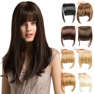 Fringe Fake Bangs Synthetic Hair False Bangs Clip In Bangs Blunt Hairpiece Natural Hair Clip Hair Wi