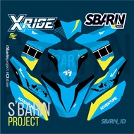 Yamaha X Ride 110 Decal - Tenere Adventure I Sbarin Project