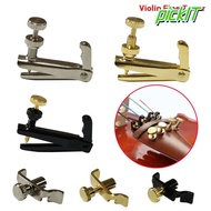 PICKIT 4PCS/Set Fiddle String Adjuster, Stringed Instrument Accessories Violin Parts Violin Fine Tun