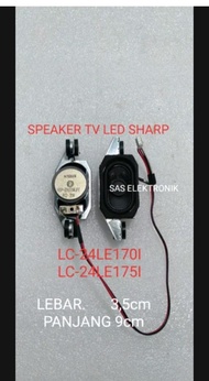 SPK SPEAKER SEPIKER LOCKSPEAKER TV LED SHARP LC24LE170I LC24LE170 I LC-24LE170I LC-24LE170 I LC24LE1