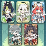 Genshin impact cardholder wanderer cyno ayato itto shenhe raiden yunjin kokomi yae ganyu kazuha zhon