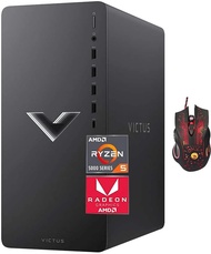 HP 2024 Newest Victus Gaming Desktop, AMD Ryzen 5-5600G(6-core), 32GB RAM, 2TB SSD, AMD Radeon RX 64