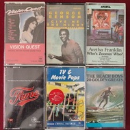 cassette 絕版珍藏 George Benson , Aretha Franklin , The Beach Boys , 電視 電影主題曲 TV & movie pops records , 