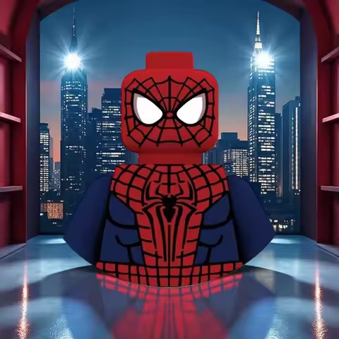 Large Size figures Collection, Diverse Costume Versions (Including Iconic Suits) Building Bricks Toy