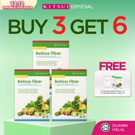[BUY 3 GET 6] KITSUI Belloss Pre+Probiotic x3 [FREE 1x Whitie Snow 2's + 2x Belloss Fiber 2's] Suppl