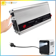 500W Portable Voltage Transformer High Frequency Auto Charger Converter Transformer Aluminum Alloy f
