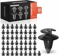 A-Premium 50PCS Nylon Retainer Clip Fasteners Compatible with Volkswagen Jetta, Corrado, EuroVan, Ra