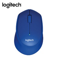 logitech羅技M331無線靜音滑鼠/ 藍