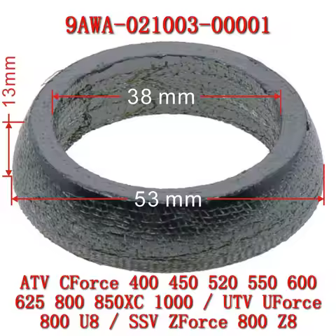Motorcyle Small Collar for Muffler 9AWA-021003-00001 For CForce 600 625 Touring CF600ATR CF600AU ATV