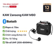 Loa Trợ Giảng Không Dây KAW Zansong M70 Âm Thanh Lớn Chống Hú Đa Cổng Kết Nối TF/USB/AUX/FM