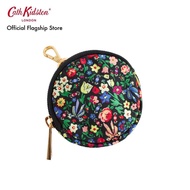 Cath Kidston Round Coin Purse Harmony Ditsy  Black