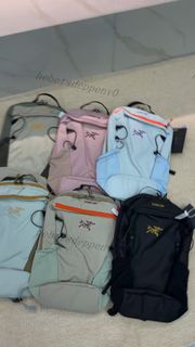 🤩必備始祖鳥機能後背包🤩 Arc'teryx Arro Lightweight Waterproof Outdoor Backpack | 多色齊全 | 15L/22L可選 | 耐磨抗撕裂 | 通勤露