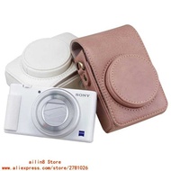 PU Leather Camera Case Cover Bag for Canon G7X2/3Mark II III SX740hs/730/720 ZV-1 ii m2 1F RX100m7/6