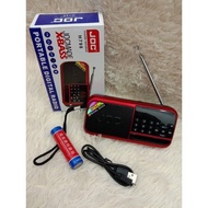 JOC H798 Portable Rechargeable Digital Radio MP3 Radio Mp3收音机