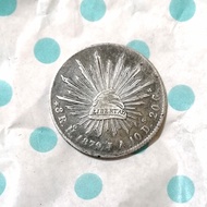 Koin 20 cent Mexicana tahun 1879