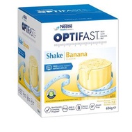 澳洲代購- 澳洲雀巢Nestle Optifast VLCD Shake Banana代餐減肥奶昔12包x53g沖劑